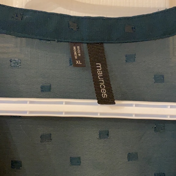 Emerald Green Woman’s Blouse - Picture 2 of 3